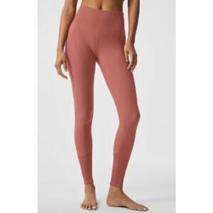 Alo Yoga Pink High-Waist Alosoft Lounge Legging Yoga Pants Workout Women's Small